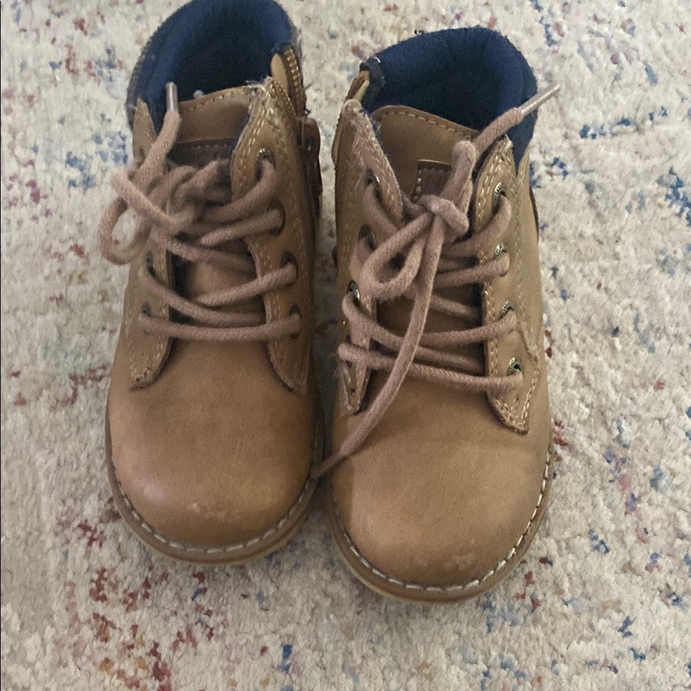Brown Kids Boots